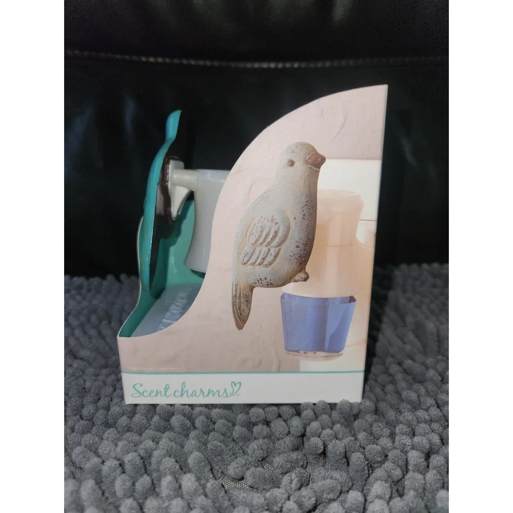 Scent Charms Teal‎ Birdie Fragrance Oil Diffuser by ScentSationals~NEW IN BOX